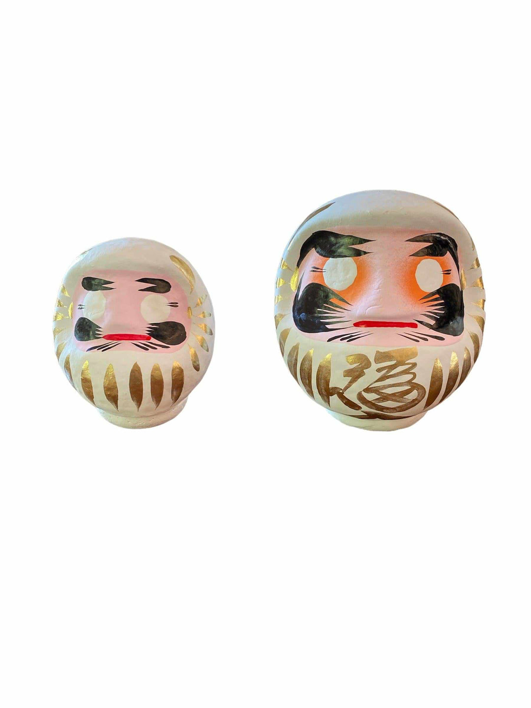 12cm Japanese Daruma Doll - White