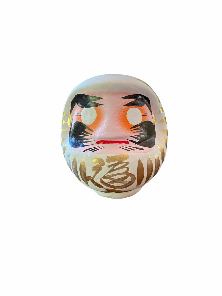 12cm Japanese Daruma Doll - White