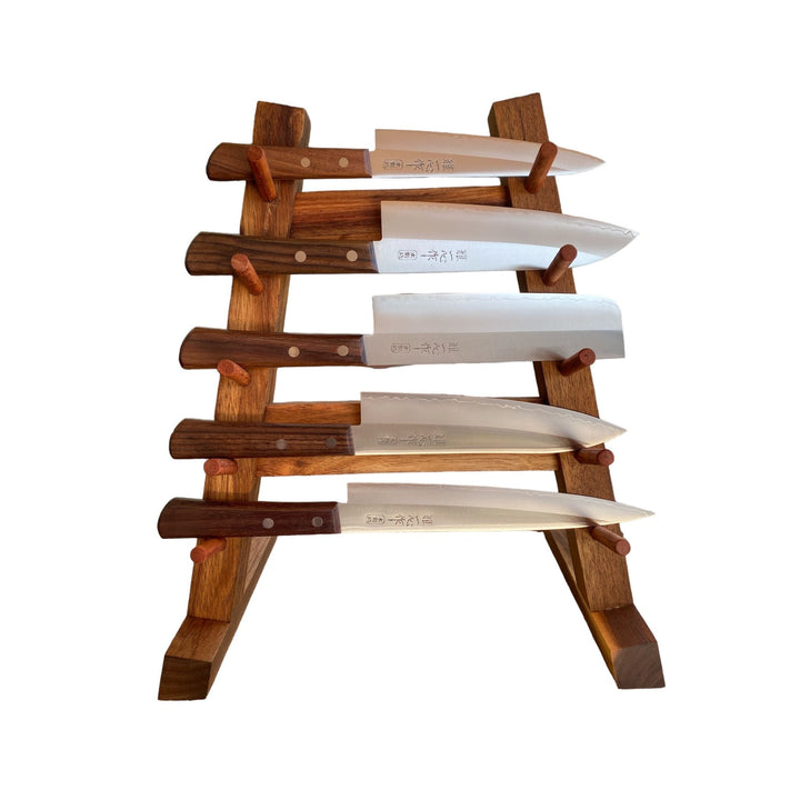 Setamono 5-Tier Blackwood Knife Stand