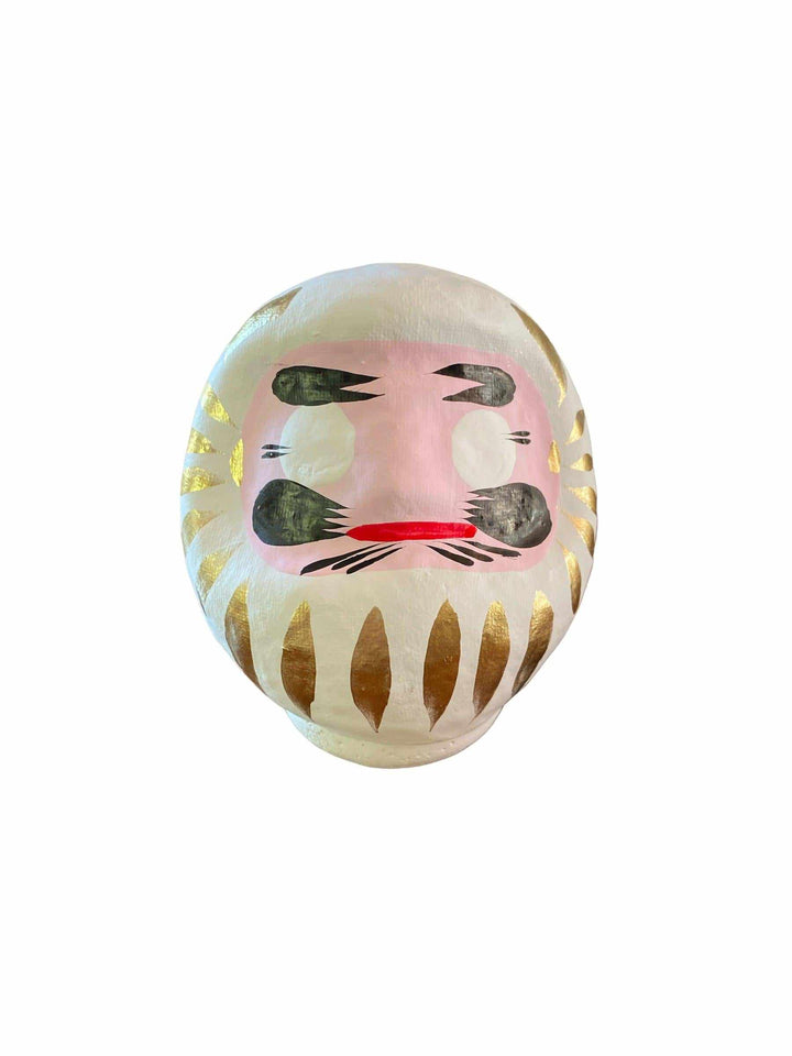 9cm Japanese Daruma Doll - White