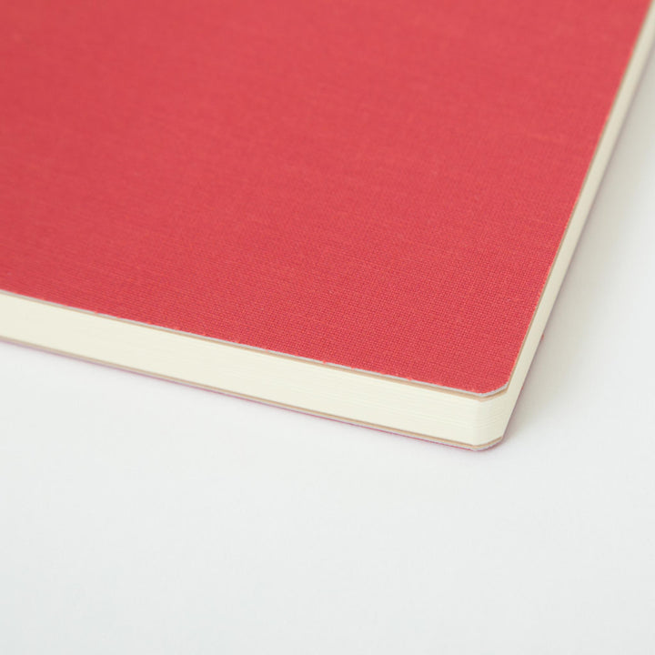 BOOK NOTE 360 Gridded Notebook - Red