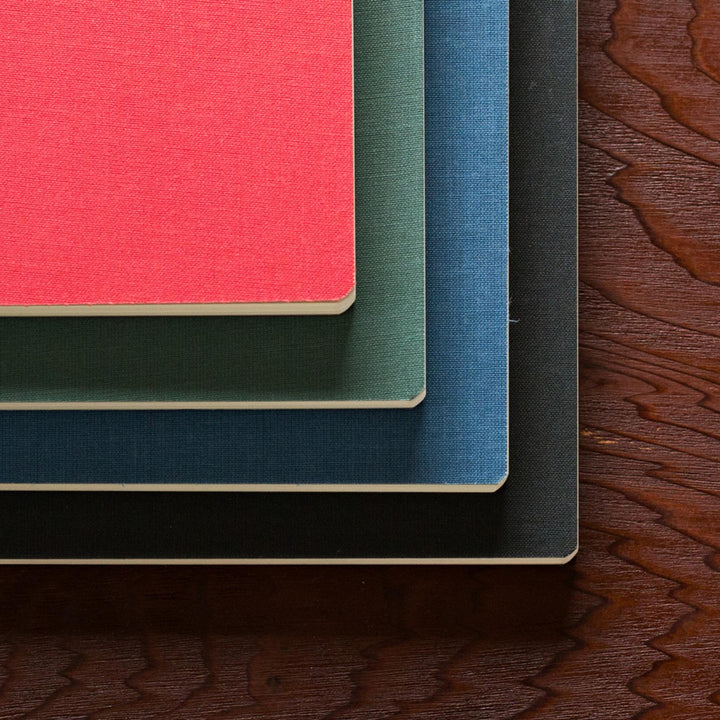 BOOK NOTE 360 Gridded Notebook - Red