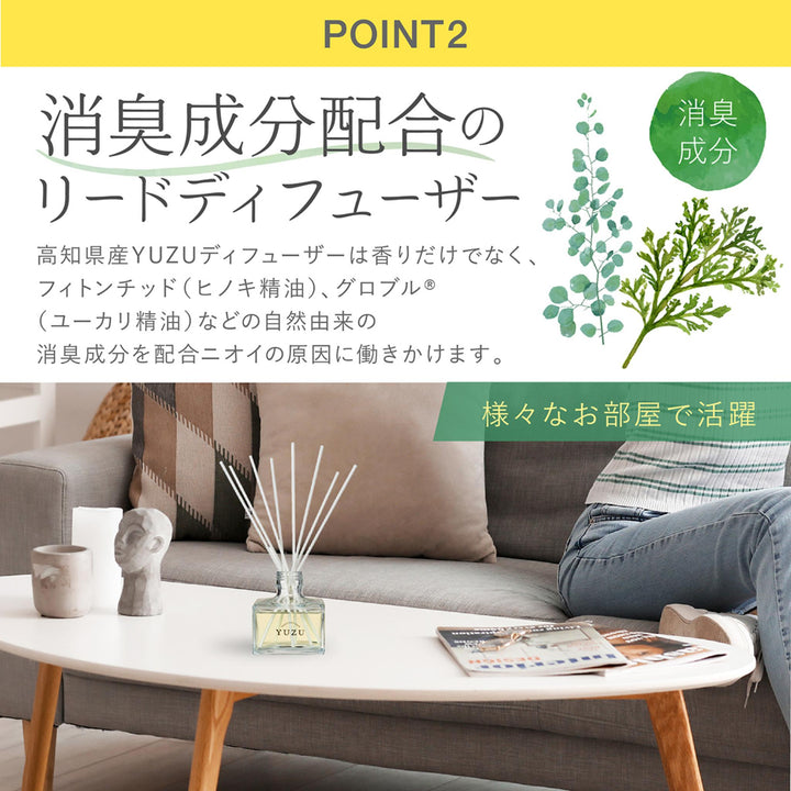 * NEW * DAILY AROMA Yuzu Reed Diffuser