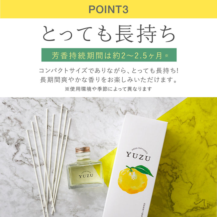 * NEW * DAILY AROMA Yuzu Reed Diffuser