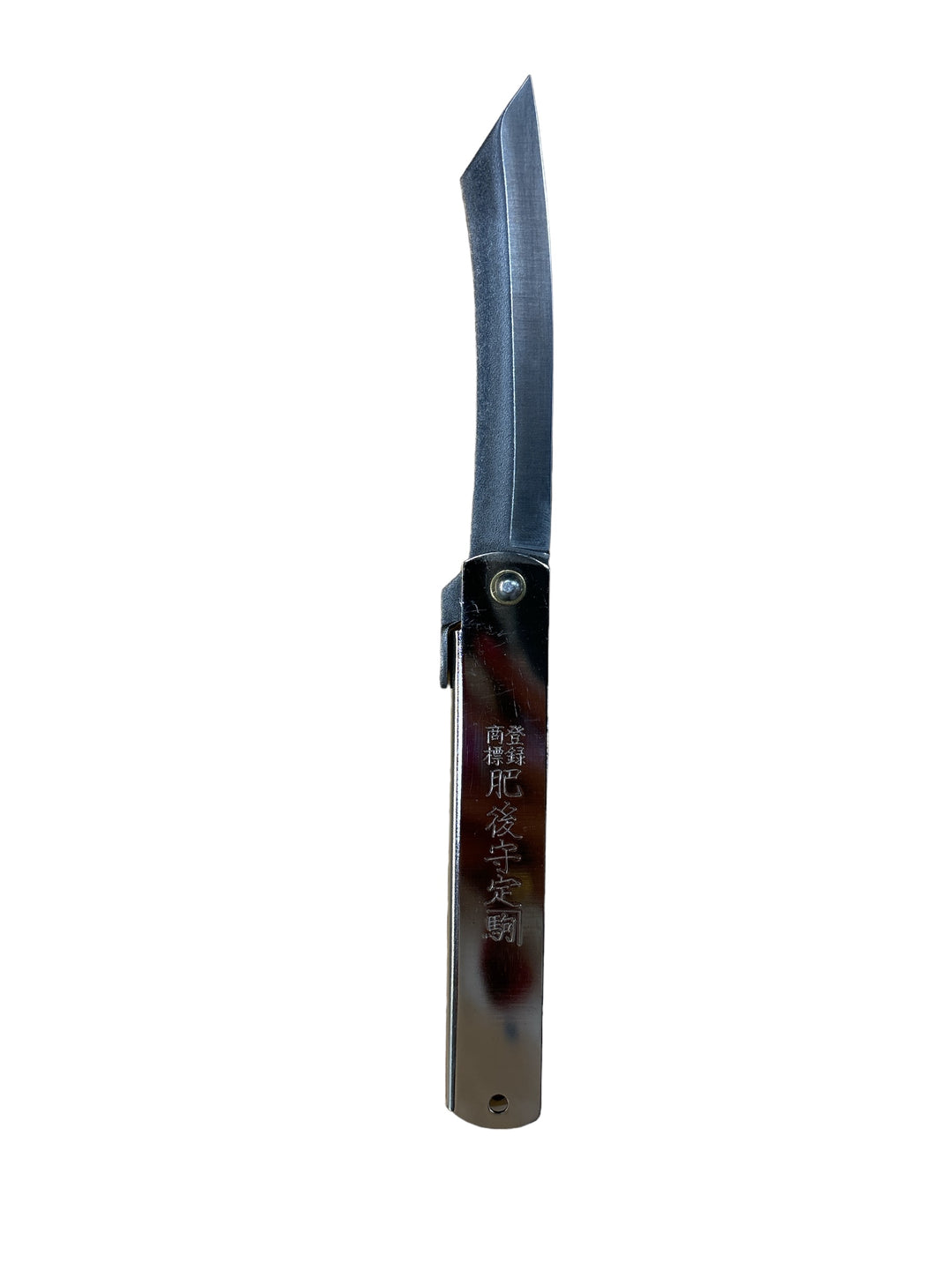 Zenkou Higonokami - Large Silver / Carbon Steel