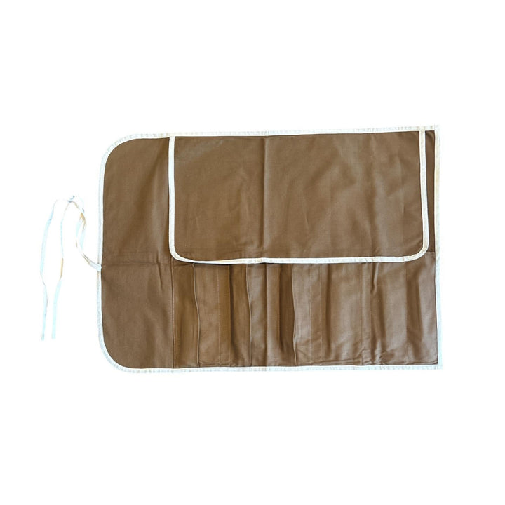 Cotton Knife Roll Bag - Large/6 Knives