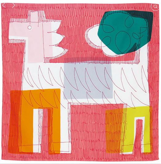 Furoshiki - Aquadrop Pony Land 70cm