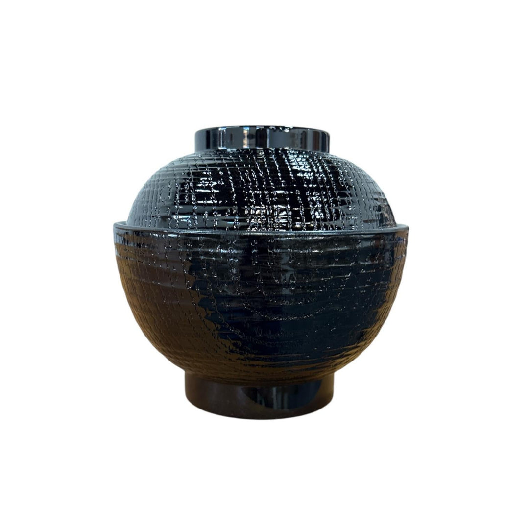 Miso Soup Cup & Lid - Black