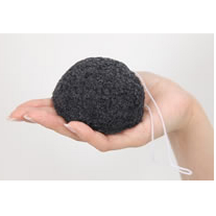 Organic Konjac Sponge KOMACHI: Charcoal