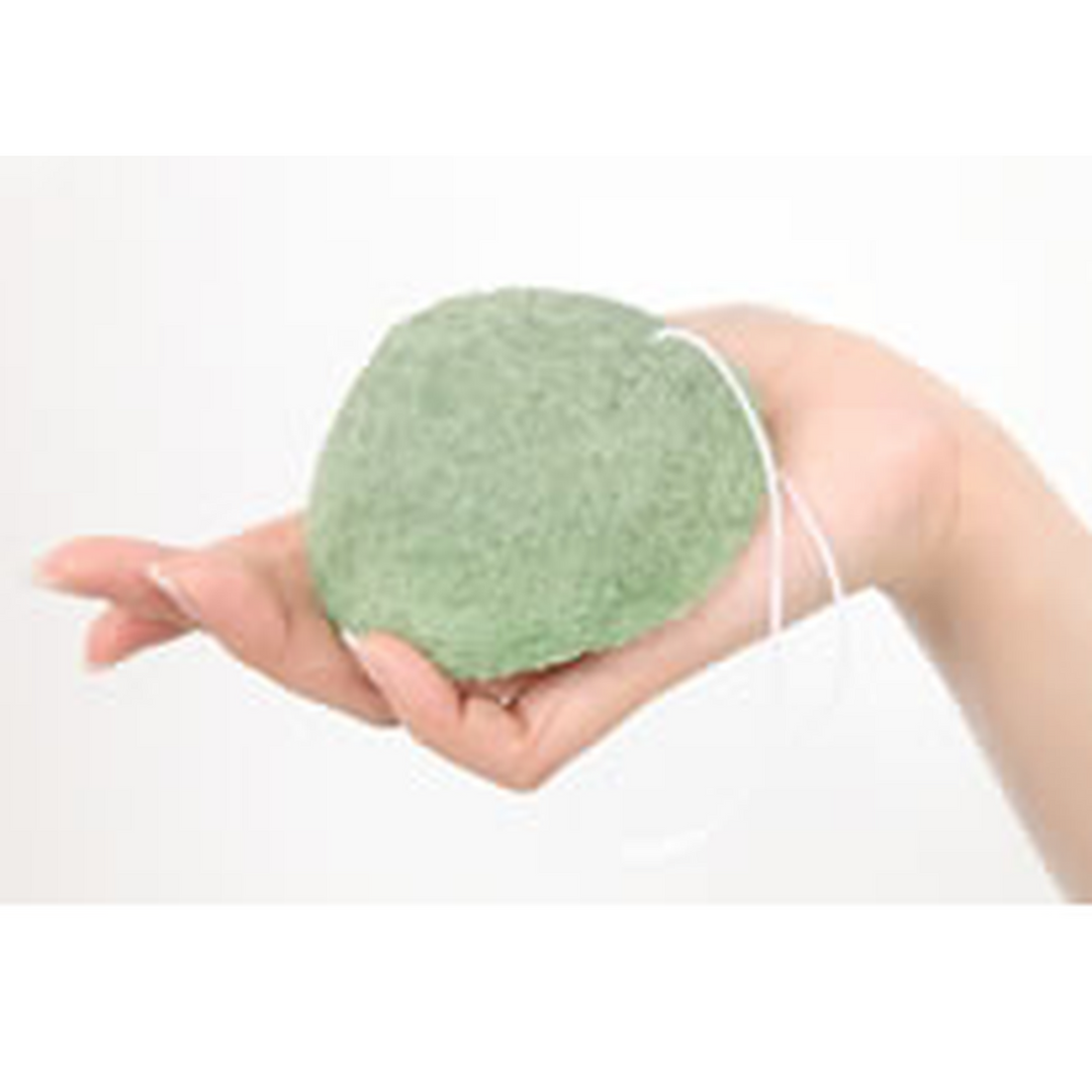 Organic Konjac Sponge KOMACHI: Green Tea
