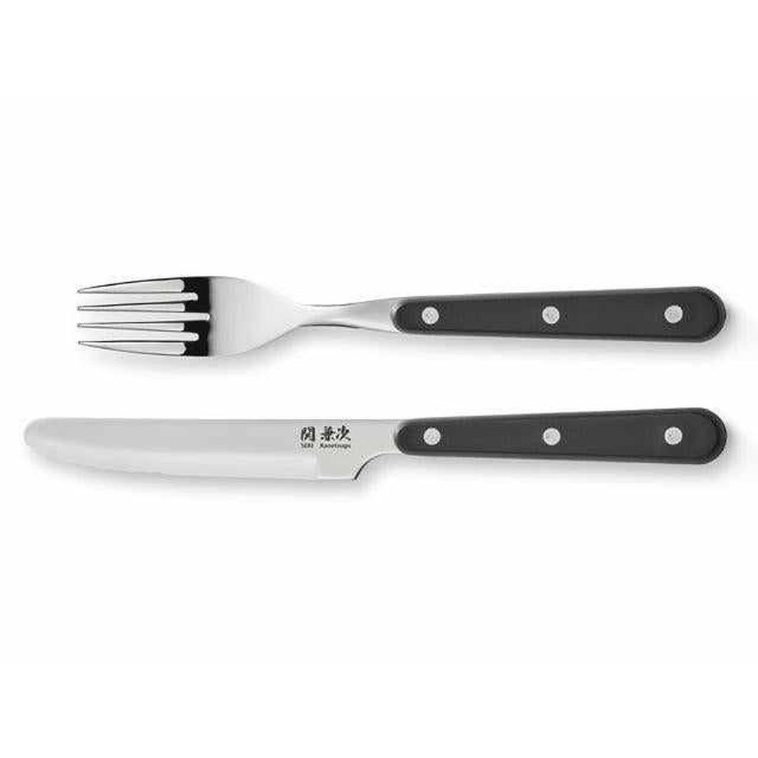 Seki Kanetsugu 4-Piece Knife & Fork Set
