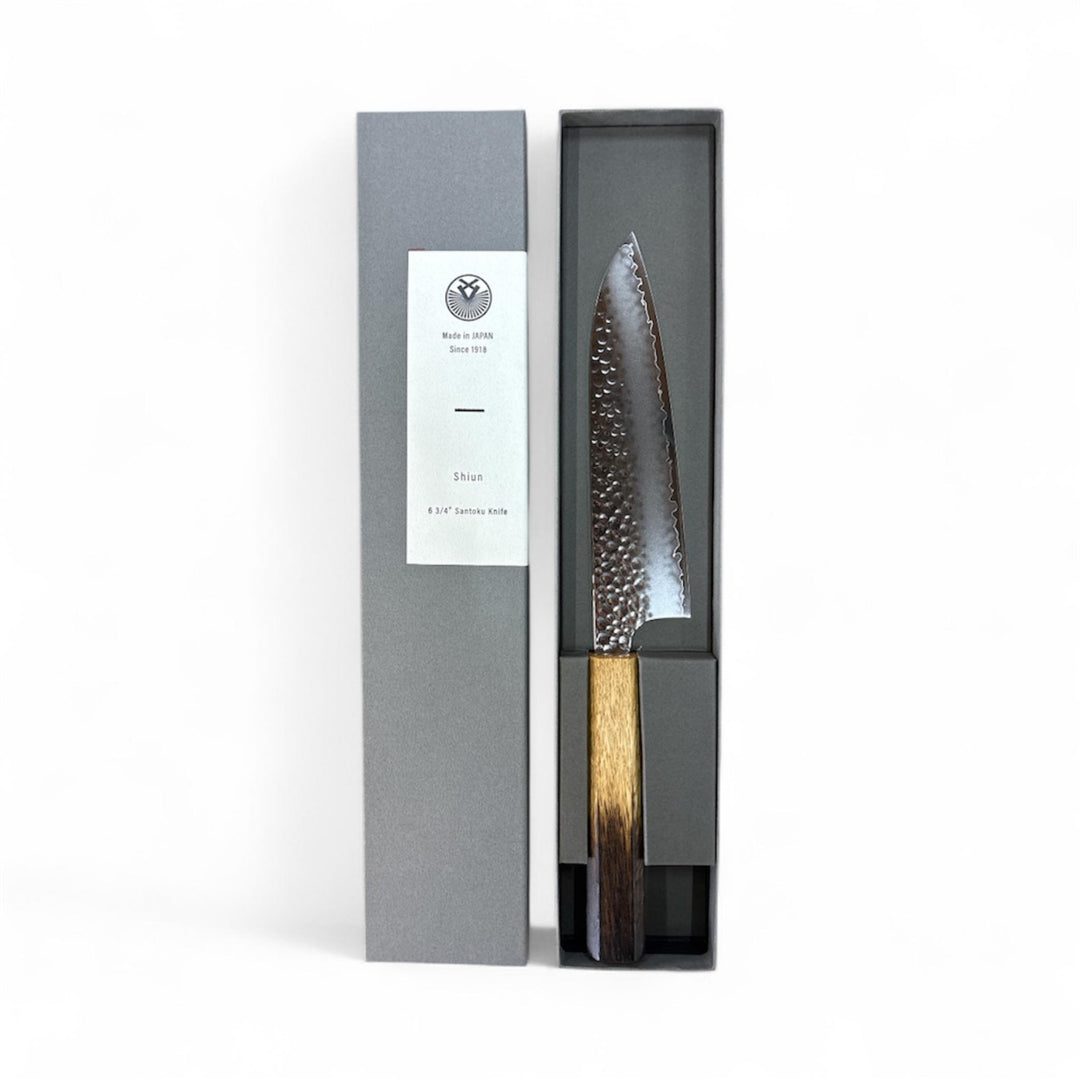 SHIUN Santoku 17cm - Burnt Lacquer