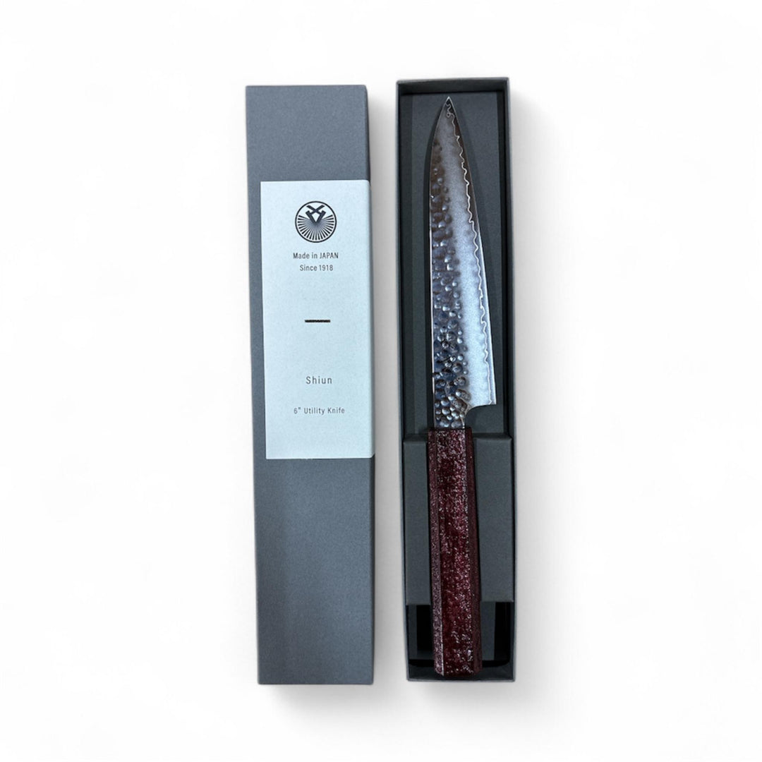 SHIUN Utility Knife 15cm - Red