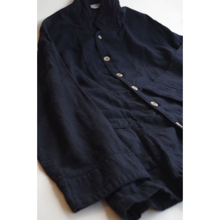 2 Layered Gauze Pyjama Set - Black (SS/S/M/L/LL)