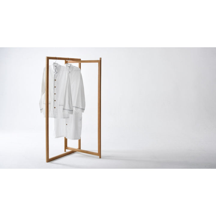 2 Layered Gauze Pyjama Set - White/Grey (SS/S/M/L/LL)