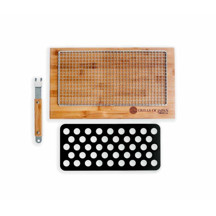 GOJ Shichirin Grill Charcoal Starter Combo - Kiiro