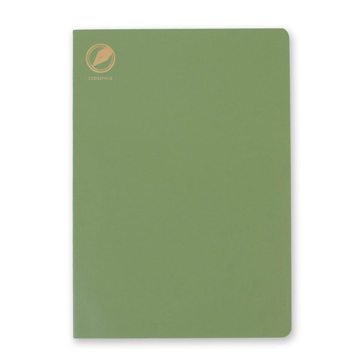Seven Seas CROSSFIELD Notebook - Green