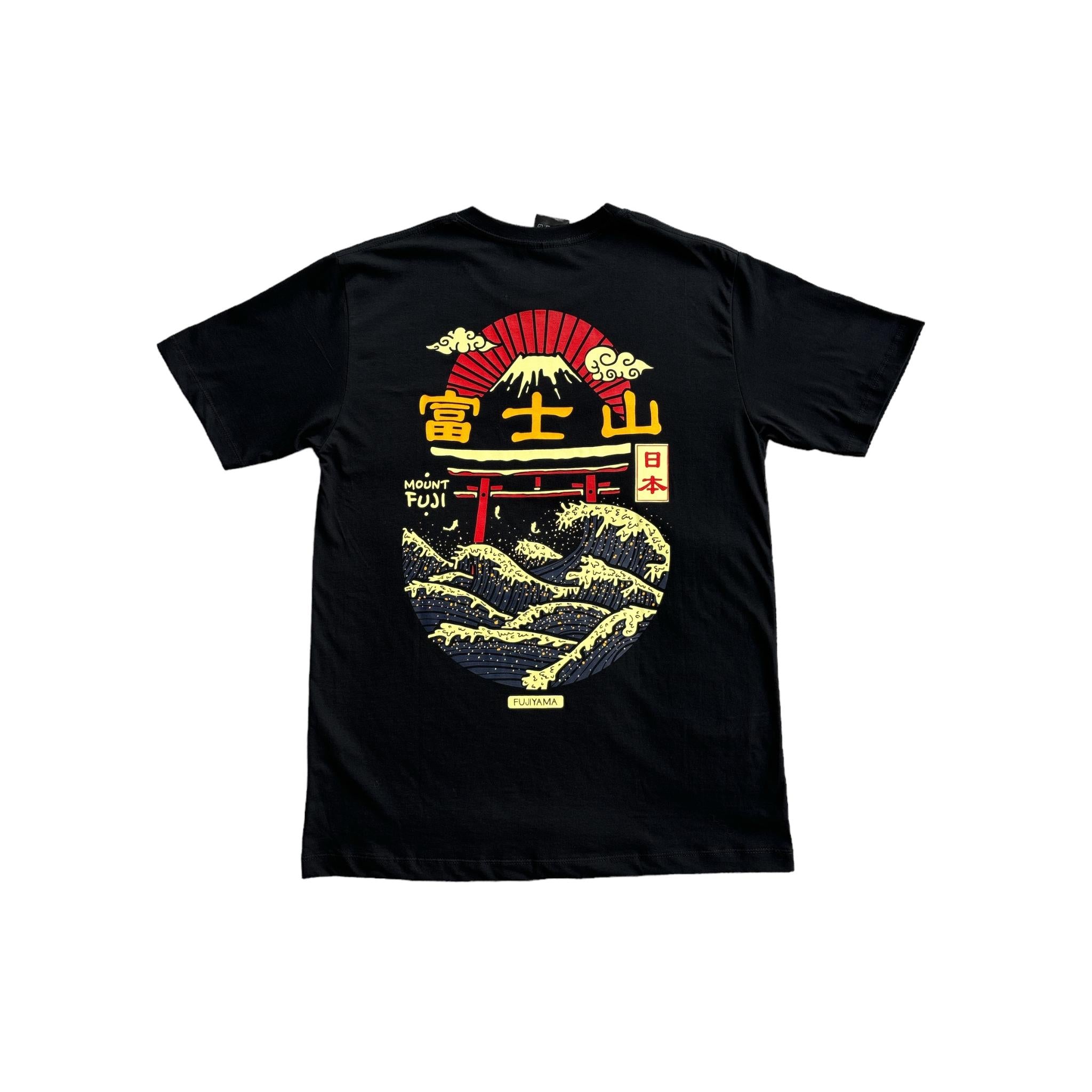 100% Cotton T-Shirt - Fujiyama – Setamono Japanese Homeware