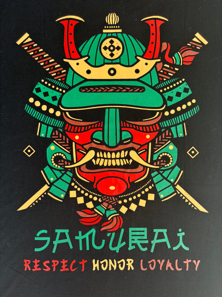 NEW - 100% Cotton T-Shirt - Samurai