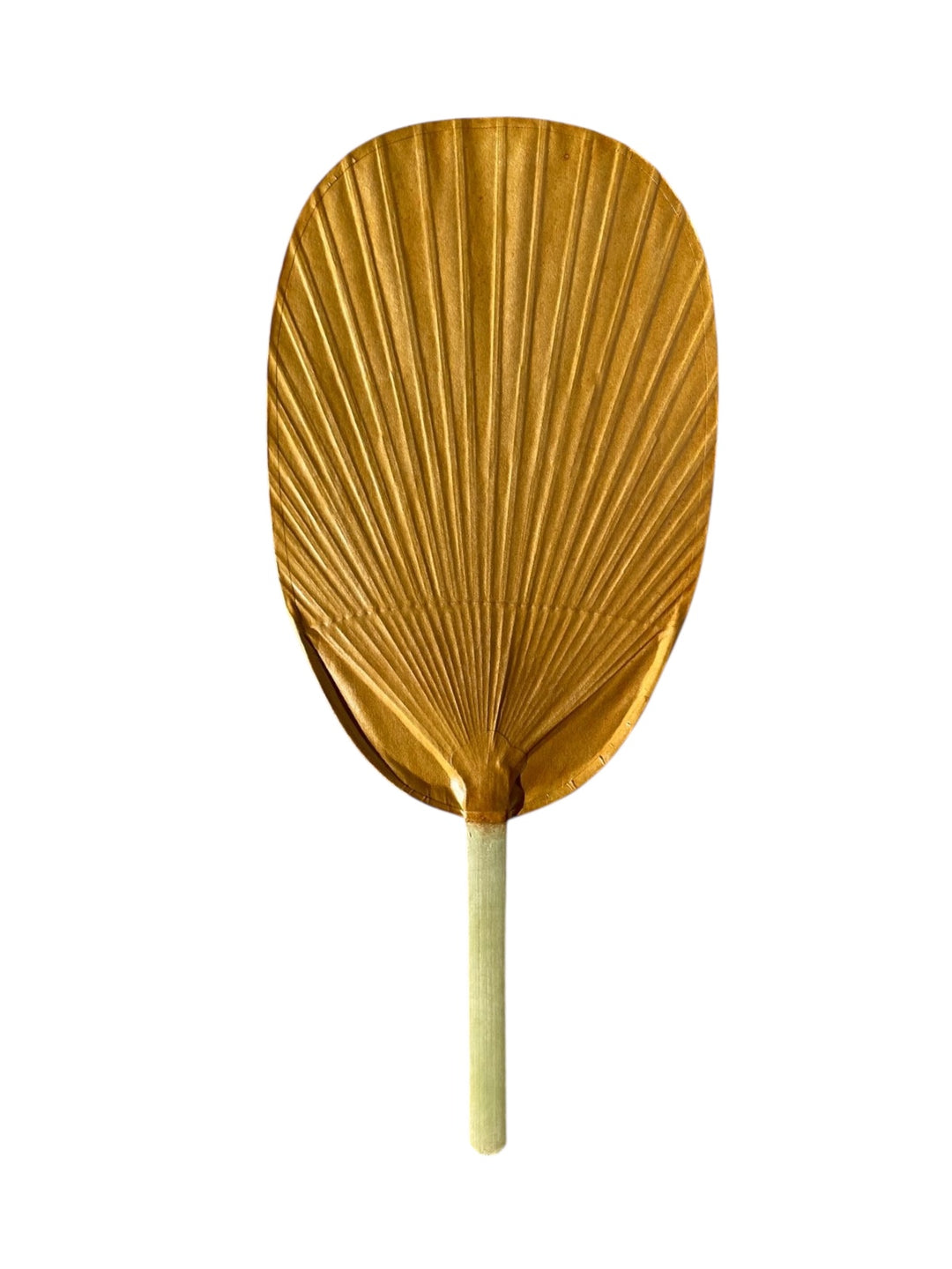 Handmade Uchiwa Hibachi Fan - Brown