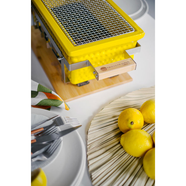 GOJ Shichirin Grill Charcoal Starter Combo - Kiiro