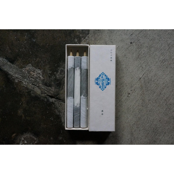 3 Long HAZE Candles - "A-hum"