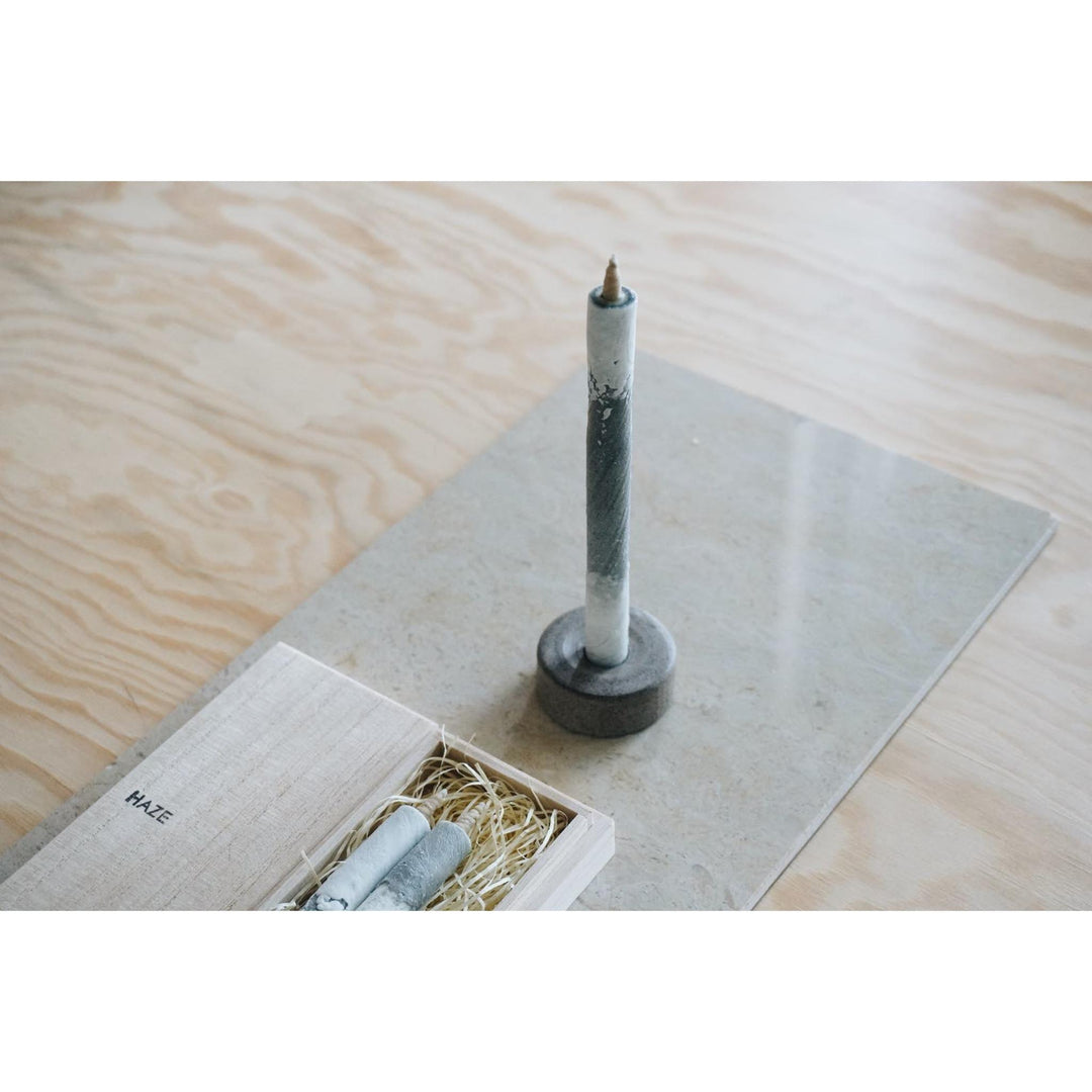 3 Long HAZE Candles - "A-hum"