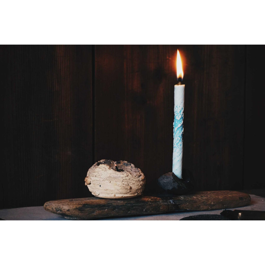 3 Long HAZE Candles - "A Rift in the Clouds"