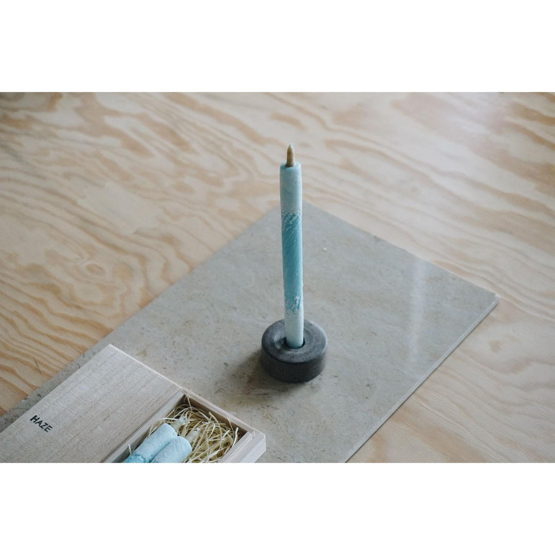 3 Long HAZE Candles - "A Rift in the Clouds"