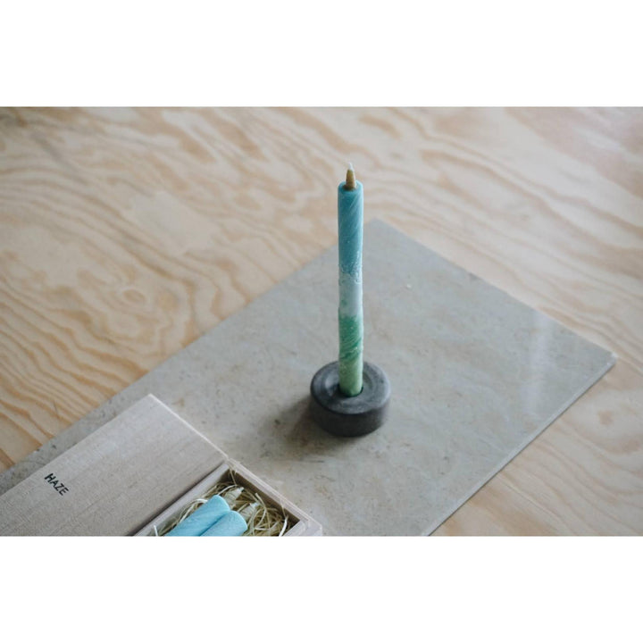 3 Long HAZE Candles - "Cypresses"