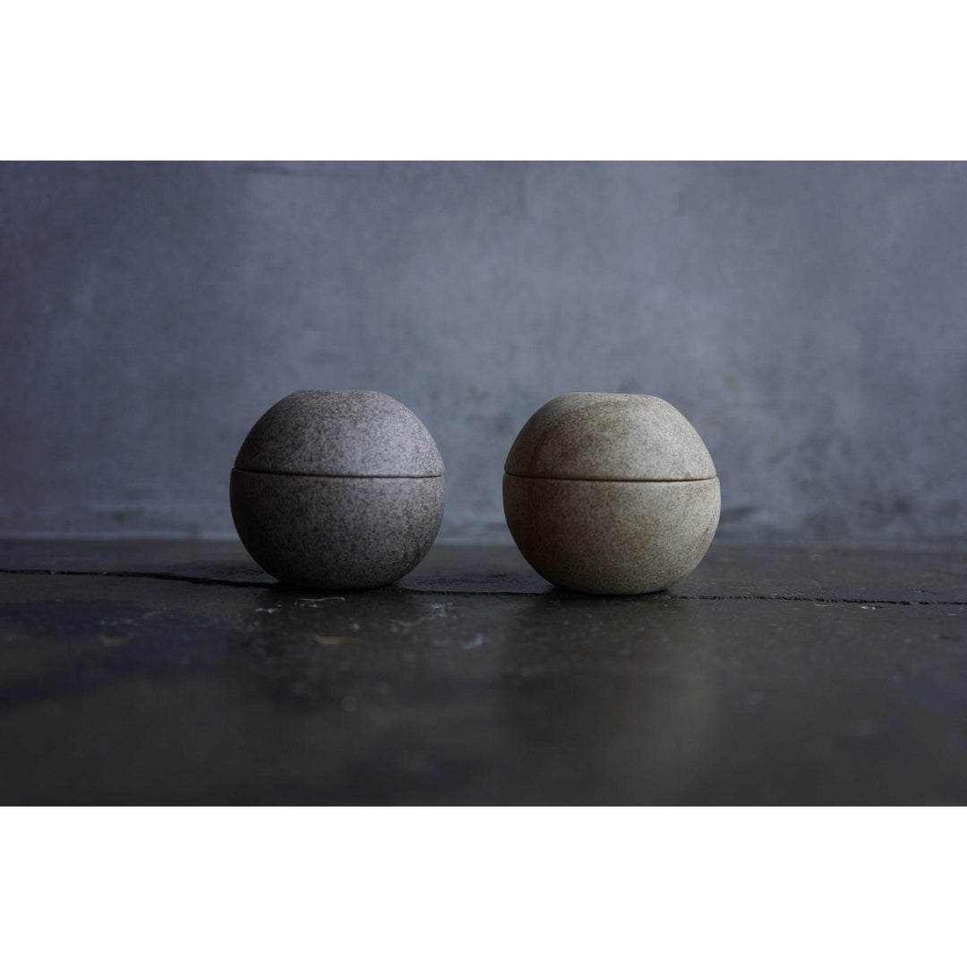 HAZE Candle & Incense Stand - Small Gray Ball