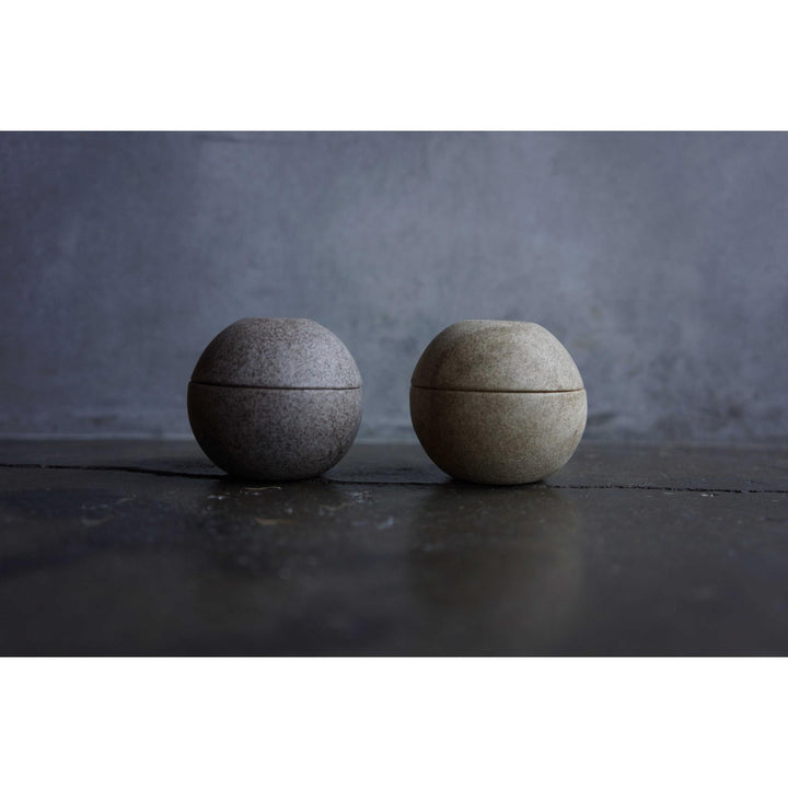 HAZE Candle & Incense Stand - Small Gray Ball