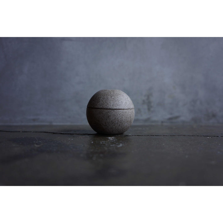 HAZE Candle & Incense Stand - Small Gray Ball