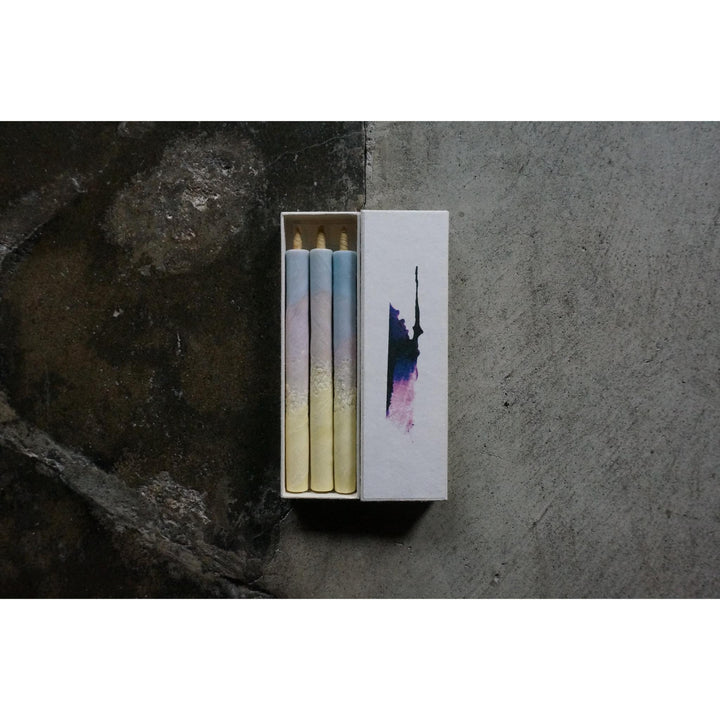3 Long HAZE Candles - "Jesus Christ - Dawn Sky"