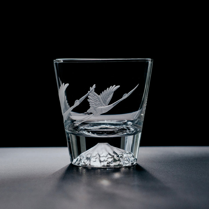 EDO Whisky Glass - Cranes