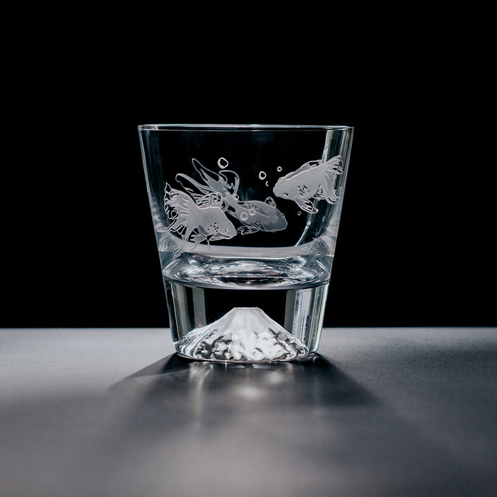 EDO Whisky Glass - Goldfish