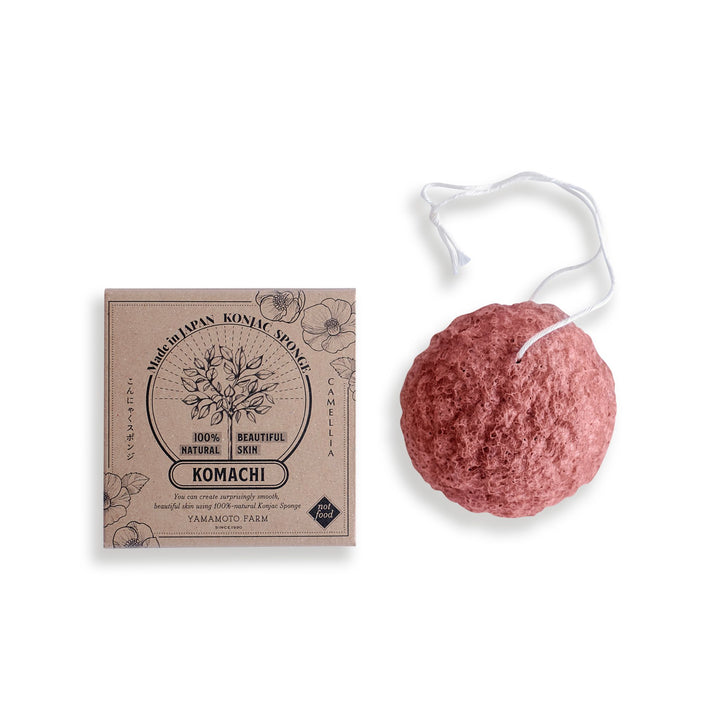 Organic Konjac Sponge KOMACHI: Camelia