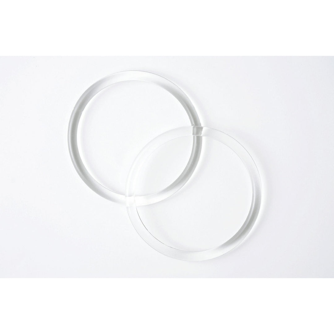 Furoshiki Bag Rings (Handles) | Clear