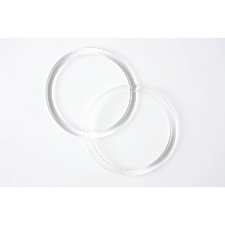Furoshiki Bag Rings (Handles) | Clear