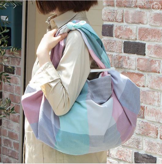 Furoshiki Patchin - Black PP for 70-115cm Furoshiki