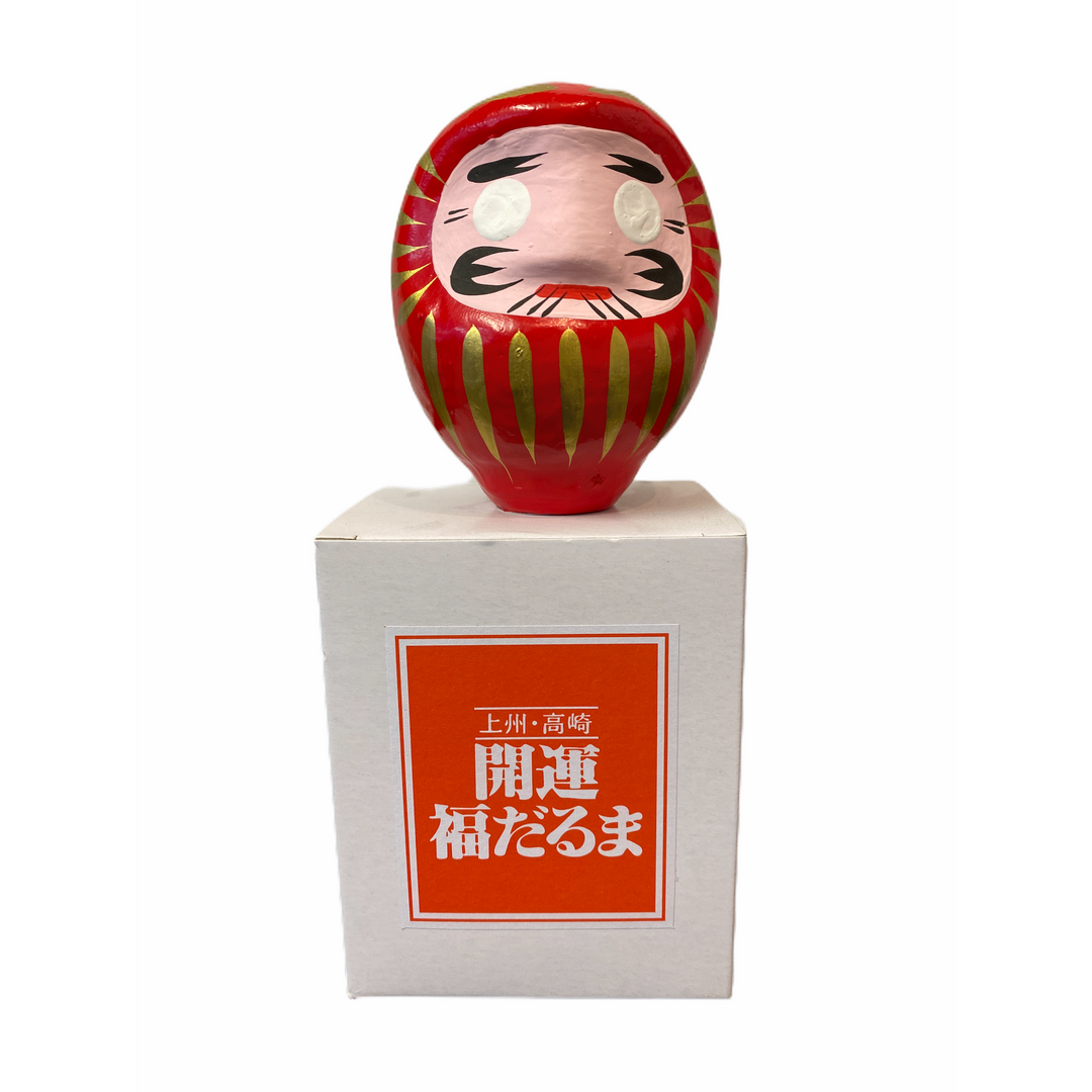 9cm Japanese Daruma Doll - Red