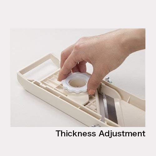 Benriner No. 64 Japanese Mandoline Ivory Vegetable Slicer