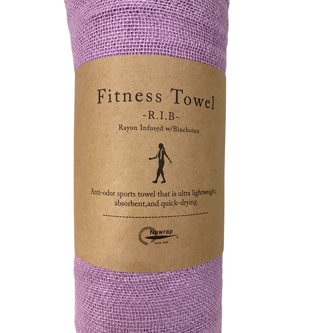 Binchotan Charcoal-Infused Fitness Towel - Lavender
