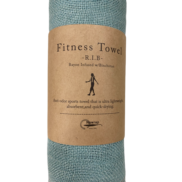 Binchotan Charcoal-Infused Fitness Towel - Turquoise