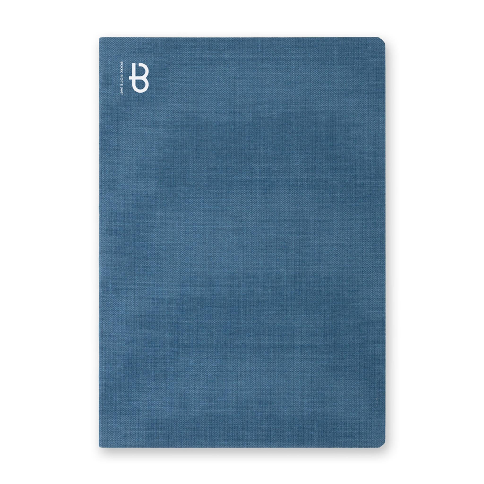 BOOK NOTE 360 Gridded Notebook - Blue – Setamono Japanese Homeware