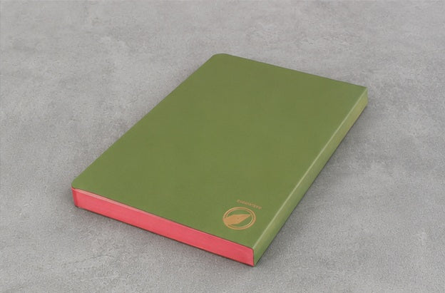 Limited Edition - Seven Seas CROSSFIELD A5 Notebook - Matcha / Pink