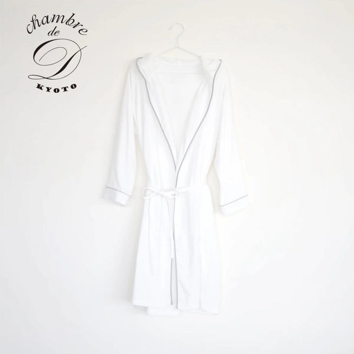 * PRE-ORDER * Chambre de D KYOTO 3 Layered Gauze Hooded Robe (M/L)