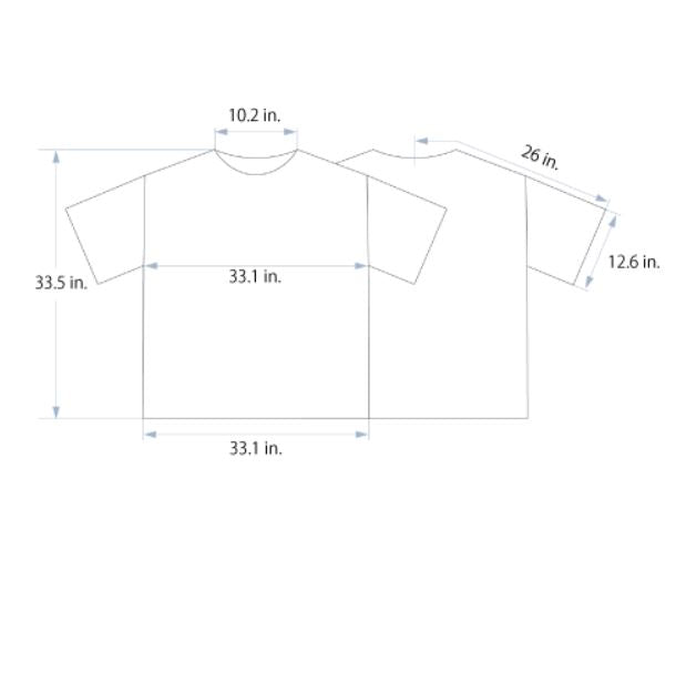 *PRE-ORDER* Chambre de D KYOTO Gauze Big T-Shirt (One Size)