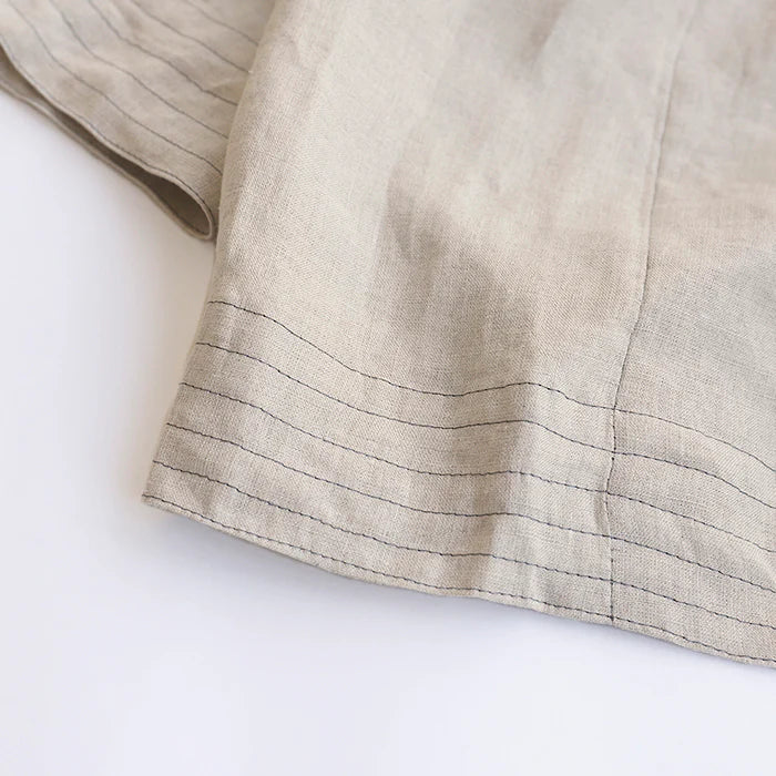 * PRE-ORDER * Chambre de D KYOTO Linen Long Pants (One Size)