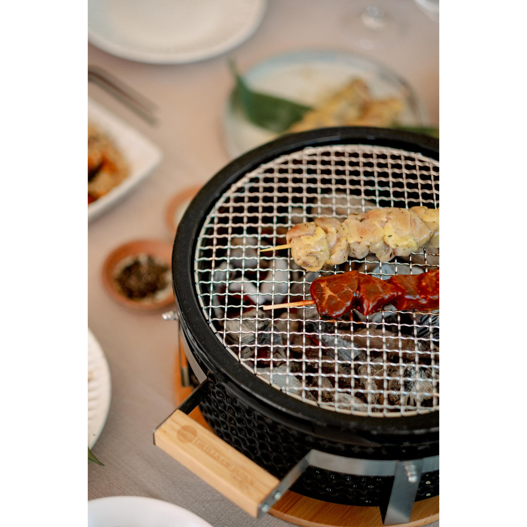 Grills of Japan 2-In-1 Teppanyaki & Hibachi Grill - Kuro